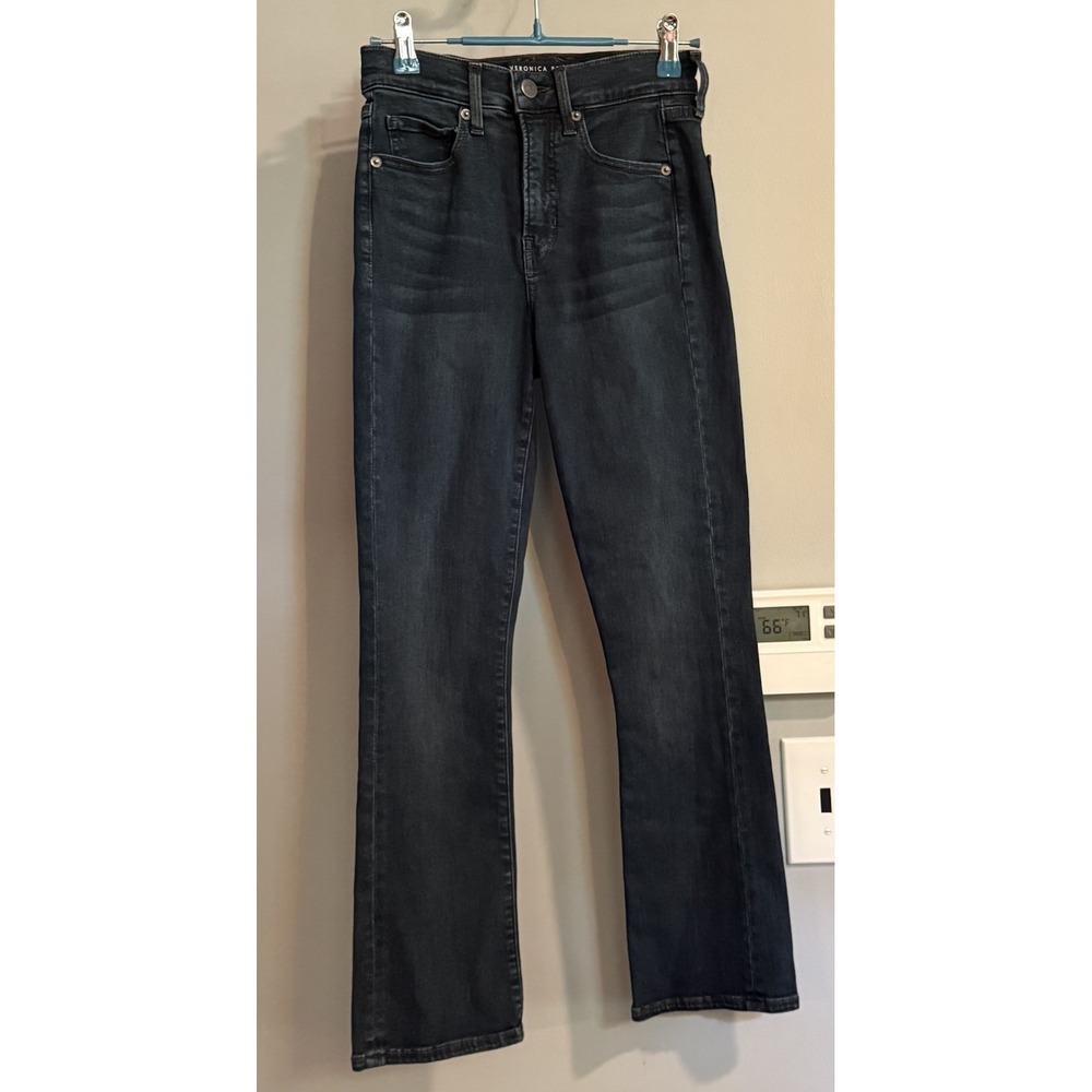 Veronica Beard Jeans Denim Carley Kick Flare High Rise La USA Made Women's 24